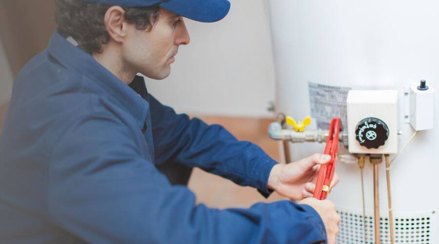 Professional water heater repair in Saint George, KS